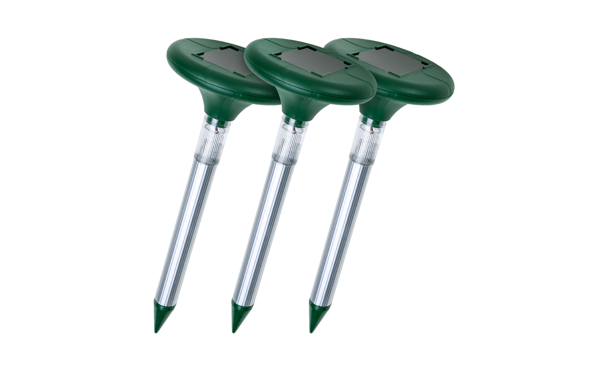 Best amazon mole and gopher repeller Solar SafeGuard 3-Pack protects yards and gardens from pests